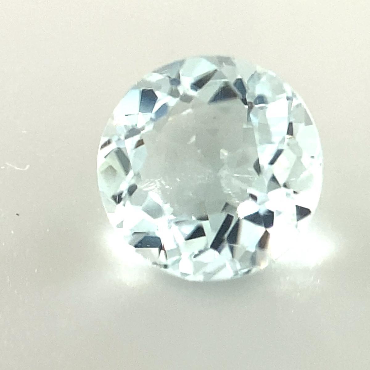 Aquamarine 2.35ct Round Brazil